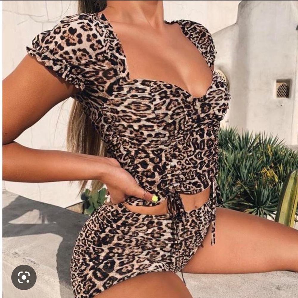 Tigermist Toronto cheetah top - Picture 1 of 3
